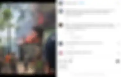 Api Terlanjur Membesar, Sekelompok Lelaki Ini Tertangkap Kamera Kebingungan Ada Rumah Terbakar, Netizen: Astagfirullah...