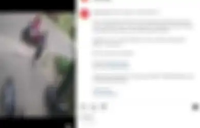 Ngaku-ngaku Intel Polsek Sawangan, 2 Pria Ini Tertangkap Kamera Lakukan Hal Tak Terduga ke Plat Nomor Motor Warga, Netizen: Modus Baru!