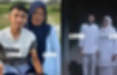 Baru Seminggu Kenalan, Berondong Mantap Nikahi Wanita 46 Tahun, Foto-foto Pernikahan yang Viral Sampai Dikira Ibu dan Anak