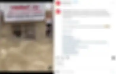 Detik-detik Pengendara Mobil Lintasi Ruko Terendam Banjir Tertangkap Kamera, Endingnya Justru Bikin Geleng Kepala, Netizen: Hebat Banget Dah!