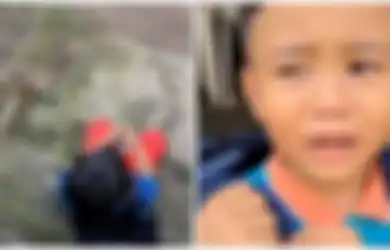 'Vino Gak Punya Mama' Viral Video Bocah TK Nangis Sesenggukan Gegara Diejek Temannya, Netizen Auto Ikut Sedih