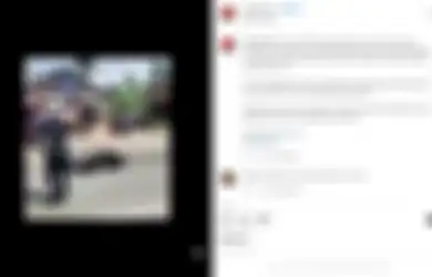 Viral! Diduga Mau Menyebrang, Detik-detik Moge Kecepatan Tinggi Tabrak Pemotor Wanita Ini Terekam CCTV, Warganet: Ganti Rugi Langsung Selesai