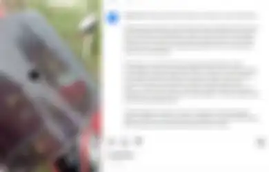 Helm Sampai Berlubang, Viral Pemotor Wanita Terkena Peluru Airsoft Gun Nyasar, Warganet Ikut Ngelus Dada
