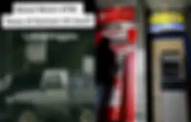 Padahal Ramai Kendaraan Lalu Lalang, 3 Pria di Lubuklinggau Santai Curi Segelondong Mesin ATM Diangkut ke Pikap, Netizen Soroti Keamanan Kameramen