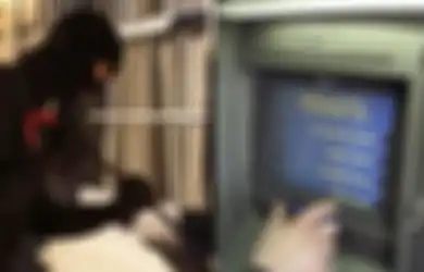 Viral Detik-detik 3 Pria Berpakaian Serba Hitam Bobol Mesin ATM, Warga Memergoki, Komplotan Maling Lakukan Ini saat Aksinya Melanggar Hukum Direkam