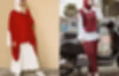 7 Ide Outfit Hijab Nuansa Merah Putih Modis Buat Rayakan HUT RI ke-77!