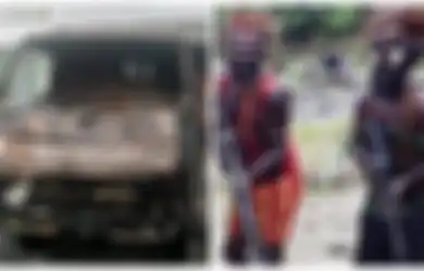 KKB Papua Lagi-lagi Buat Ulah, Truk Proyek Puskesmas di Paniai Dibakar hingga Hangus, Polisi Duga Dalangnya Kelompok Separatis Pimpinan 2 Orang Ini