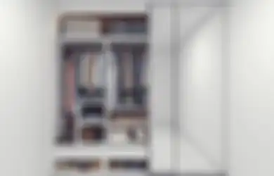 Pantas Saja Masih Terasa Sempit, Masukan Lemari Seperti pada Desain Rumah Minimalis, Jadi Terasa Luas Deh!