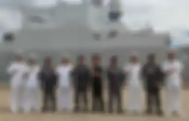 Dipimpin Laksma TNI Kemas M.Ikhwan, Lagu Indonesia Raya Resmi Tutup Latihan Bersama Codex 22B-1, KRI Bung Tomo-357 Kini OTW Pulang ke Pangkalan Jakarta