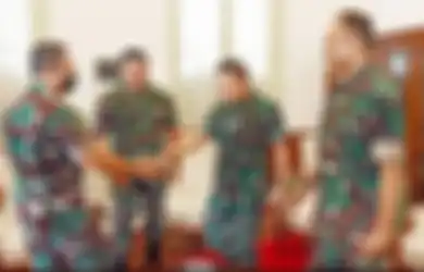 KSAD, KSAU, KSAL Jalan Berdampingan, Petinggi TNI Dipimpin Andika Perkasa Datang Menghadap ke Istana demi 1 Tujuan, Ini yang Mereka Bicarakan