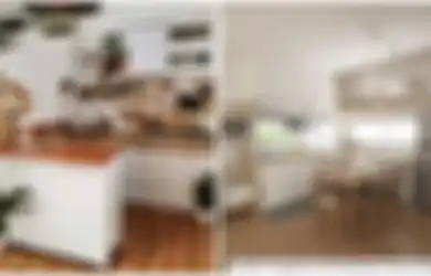 Mood Booster Banget, Intip Desain Dapur Cantik Minimalis dengan Lantai Motif Kayu Nan Aesthetic, Ini 7 Foto Inspirasinya