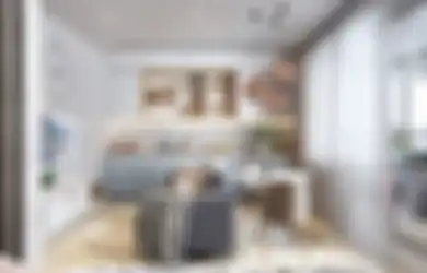 Amboi Cantik Nian! Ini Desain Dapur Menyatu dengan Ruang Keluarga yang Usung Gaya Estetik, Intip 6 Foto Referensinya