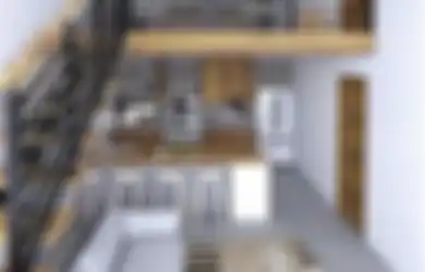Anti Sumpek! Desain Ruang Tamu dan Dapur Tanpa Sekat Solusi Jitu di Rumah Mungil, Lengkap 8 Foto Contohnya