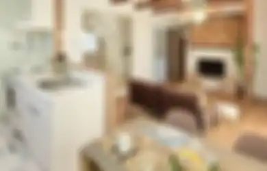 Dambaan Ibu-ibu, 5 Foto Desain Ruang Keluarga Menyatu dengan Dapur Minimalis Tapi Mewah, Tak Sampai Bikin Kantong Bolong