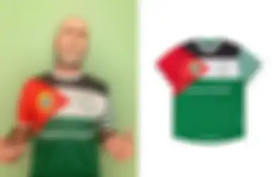 Primal Scream Rilis Jersey untuk Dukung Palestina, Ajak Eric Cantona untuk Promo di Media Sosial