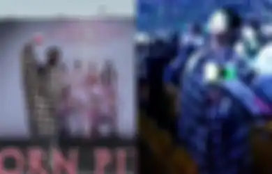 Cowok Indonesia Ini Sarungan Nonton Konser Blackpink ke Seoul