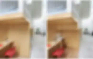 Kok Bisa Begini Ya? Desain Dapur Mungil Buat Penasaran Istri Usai Lihat Foto Rumah Minimalis Leter L Ini