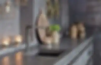 Lebih Murah dari Keramik, Desain Meja Dapur Cor Jadi Siasat Jitu Agar Suasana Tempat Masak Tetap Bisa Artsy, Ini 9 Foto Buktinya