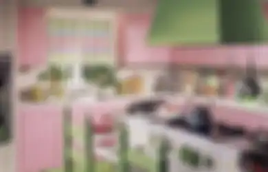 Cukup Lakukan Hal Ini, Desain Dapur Warna Pink Dijamin Gak Bakal Dibilang Norak, Lihat 7 Foto Hasil Aplikasinya