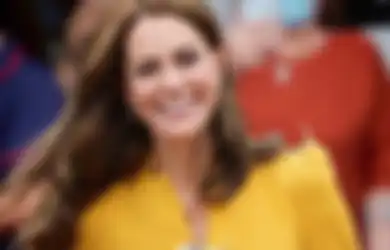 Cerah! Pesona dan Detail Penampilan Kate Middleton Pakai Dress Kuning