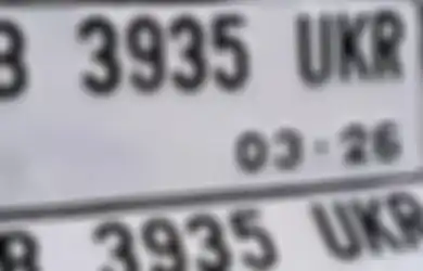 Baru Tahu Kan, Begini Aturan Ganti Pelat Nomor Kendaraan Warna Putih