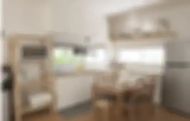 Glek! Mertua Sampai Menelan Ludah, Desain Dapur Japandi di Rumah Mungil Benar-benar Bikin Pangling, Intip 7 Foto Hasilnya