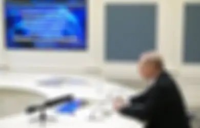 Ngeri! Simulasi Serangan Nuklir Besar-besaran Rusia Dipantau Putin Langsung