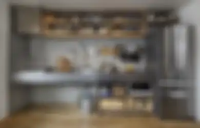 8 Foto Desain Dapur Sederhana Tanpa Kitchen Set Bikin Pangling, Trik Jitu Ini Jadi Kunci