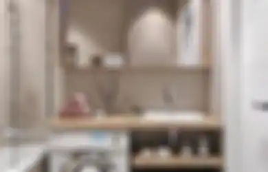 Bukan Hanya Foto Estetik, Mesin Cuci Makin Aman di Kamar Mandi, Cara Mujarab Ini Kuncinya