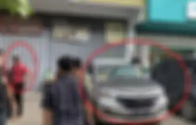 Gak Punya Malu! Foto Sosok Pengemis Baju Koko Digeruduk Dinsos, Berkelit Bawa Mobil Berisi Kardus