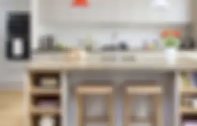 Ide Bagus! 11 Foto Model Kitchen Island Ini Dijamin Bikin Desain Dapur Diintip Tetangga