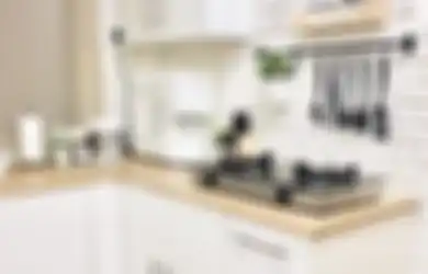 Biar Lega, Perabotan di Dapur Sempit Dibuat Begini, Foto Hasilnya Diacungi Jempol