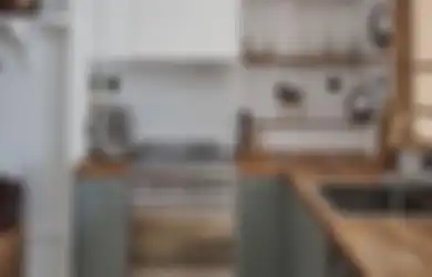 Leter L Jadi Solusi, Foto Desain Dapur Kecil Bikin Hati Pemiliknya Bungah, Cukup Eksperimen Pakai 12 Trik Ini