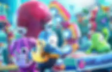 Fall Guys Season 3 Battle Pass Bisa Pakai Skin SpongeBob SquarePants