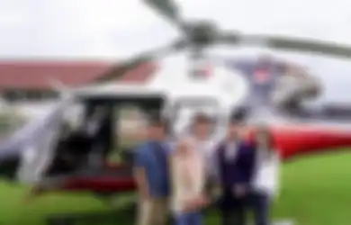Leslar Naik Helikopter Datangi Korban Gempa Cianjur, Gaya Lesti Kejora Disorot, Kebersamaan Rizky Billar dengan Ayah Mertua Terekam