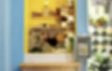 Tak Perlu Iri, Cukup Pasang Perabotan Model Begini, Foto Desain Dapur Vintage Bisa Dimiliki