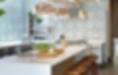 Ngidam Desain Dapur Mungil Elegan, Pemasangan Keramik Dinding Bermotif Jadi Pembeda, Foto Hasilnya Ditiru