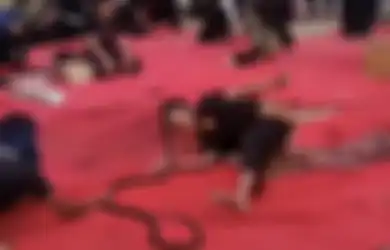 Deretan Foto Aksi Alprih Priyono Pawang Ular Tewas Digigit King Cobra, Netizen: Sudah Diingetin Tapi Ngeyel
