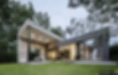 Foto Tampilan Rumah Letter L Menawan Hati, Desain Dapur Mungilnya Dibuat Model Begini