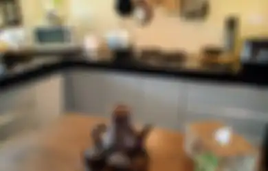 Gak Semua Tahu, Desain Dapur Mungil Jadi Satu dengan Ruang Makan dan Area Keluarga Wajib Pakai Warna Ini, Foto Interiornya Diminati