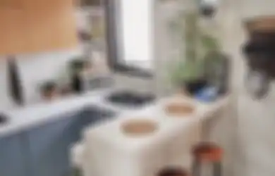 Belum Banyak Tahu, Ini Cara Sepele Agar Dapur Mungil Selalu Rapi, Foto Interiornya Auto Banjir Likes