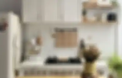 Adopsi 5 Trik Simpel, Interior Desain Dapur Kecil Terlihat Lapang, Foto Hasilnya Dipuji
