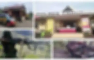 KKB Papua Bertengger di Atas Motor Tembakkan Senjata, Pos Jaga Polres dan Brimob di Yahukimo Kena Serangan Brutalnya, Begini Kondisi Petugas Jaga