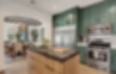 5 Ide Warna Hijau Sage di Dapur Agar Terang dan Estetik