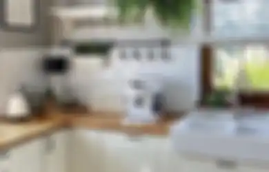 Pantesan Potret Desain Dapur Mungil Terlihat Lebih Rapi, Bumbu Masak Diatur dengan Cara Begini