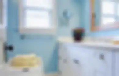Biaya Murah, Begini Cara Buat Kamar Mandi Kecil Tampak Lebih Besar, Potretnya Jadi Referensi