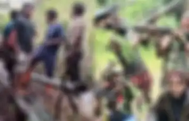Beredar Video KKB Papua Diduga Tembaki Pesawat TNI, Sebby Sambom Ngaku Bakal Lumpuhkan Oksibil hingga Bocorkan Rencana Perang di Wilayah Ini