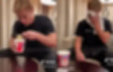 Viral di Tiktok Hari Ini, Keisuke Honda Makan Pop Mie: Enak dan Bikin Keringetan