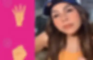 Gelagatnya Mencurigakan, Melaney Ricardo Bikin Netizen Khawatir Gara-gara Tunjukkan Gestur Minta Tolong Begini