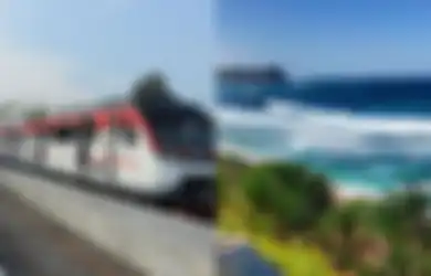 Jadwal Kereta Api Batara Kresna: Liburan ke Pantai Nampu Wonogiri